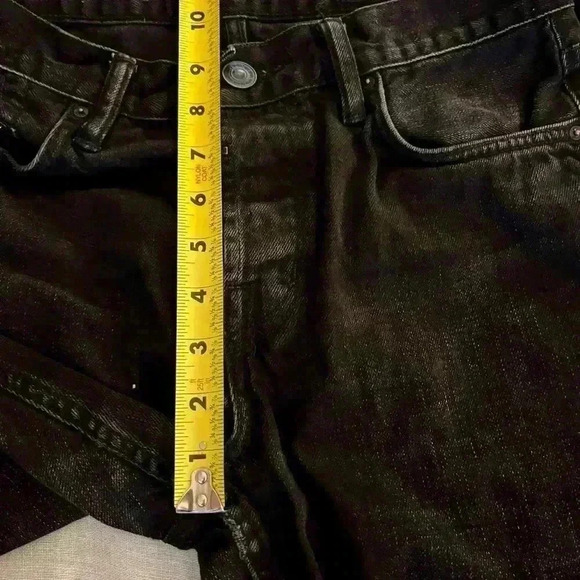 All Saints Rigg Fit Black Jeans Men's Size 28 - Picture 8 of 8